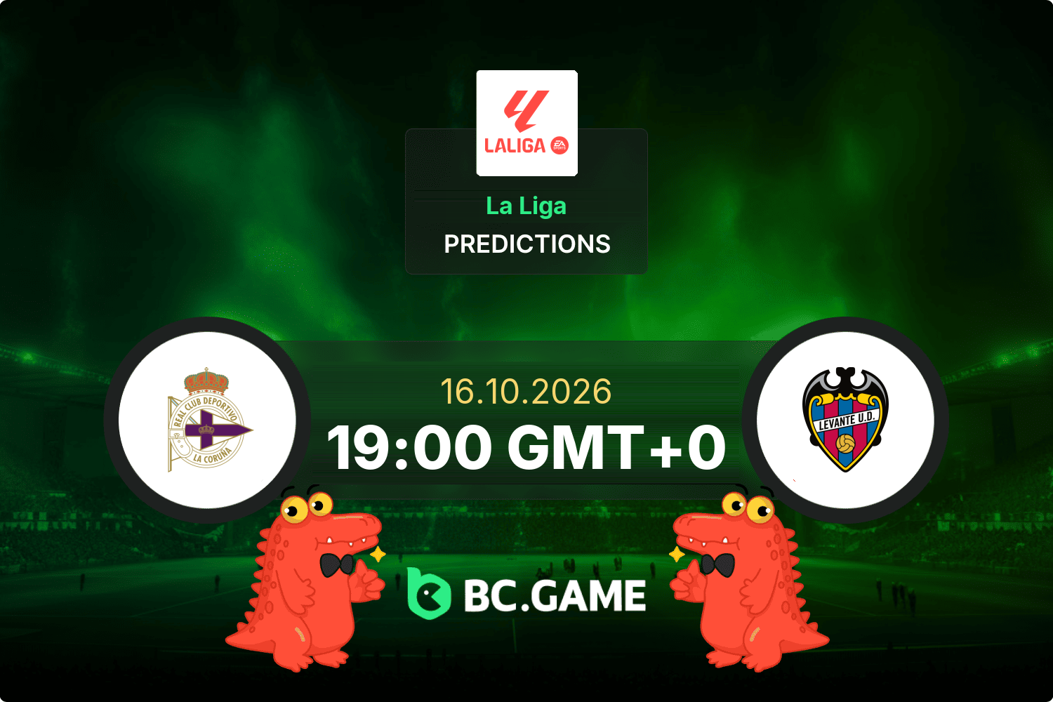 Deportivo La Coruna vs Levante prediction for the La Liga