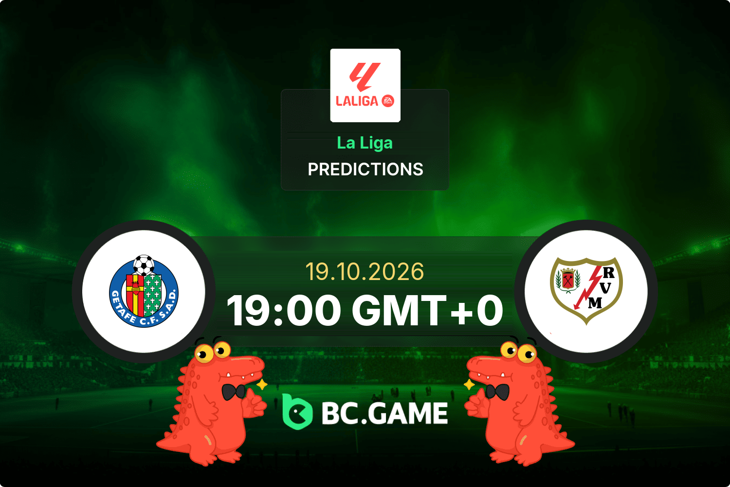 Getafe vs Rayo Vallecano prediction for the La Liga