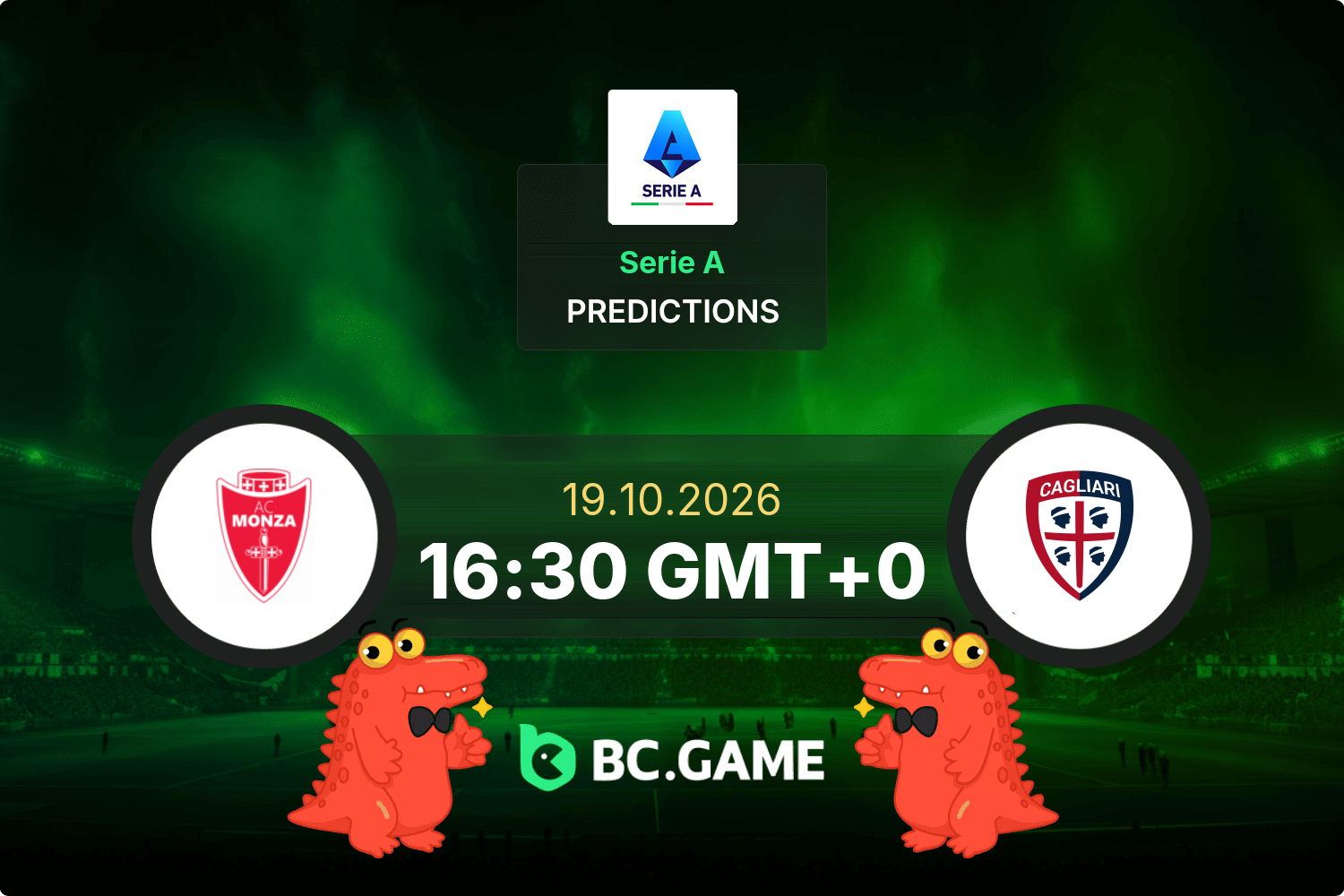 Monza vs Cagliari prediction for the Serie A